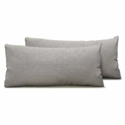 Cheapest 🛒 TK Classics Ash Outdoor Throw Pillows Rectangle Set Of 2 ⭐