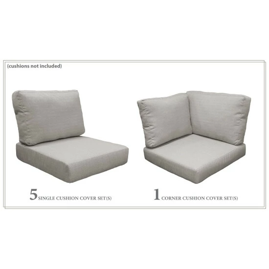 Hot Sale ✔️ TK Classics Cover Set For LEXINGTON-06v Grey ✨ 6 Hot Sale ✔️ TK Classics Cover Set For LEXINGTON-06v Grey ✨ - Image 4